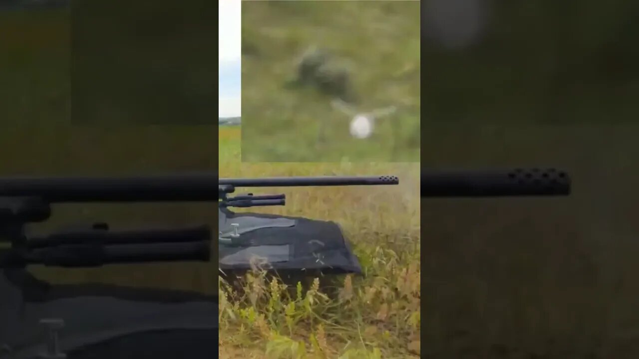 Fierce CT Rival 300 prc at 800 Yards with 10 inch Gong