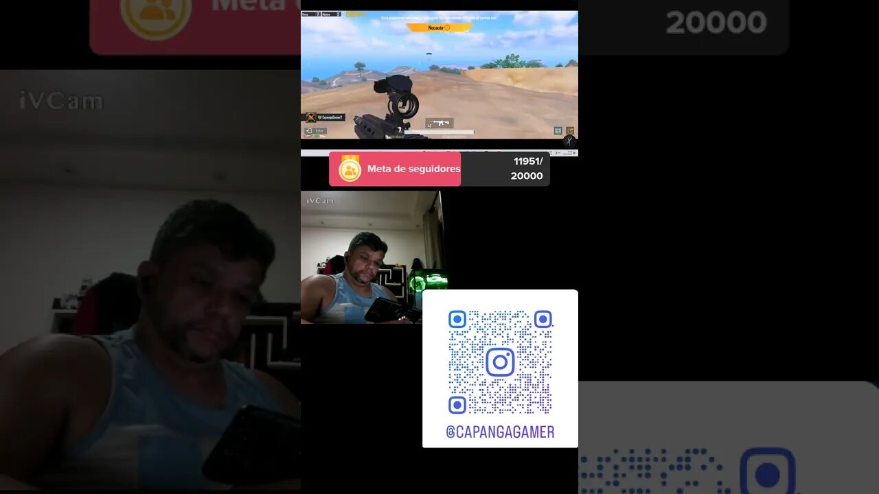Live jogando PUBG Mobile #Shorts