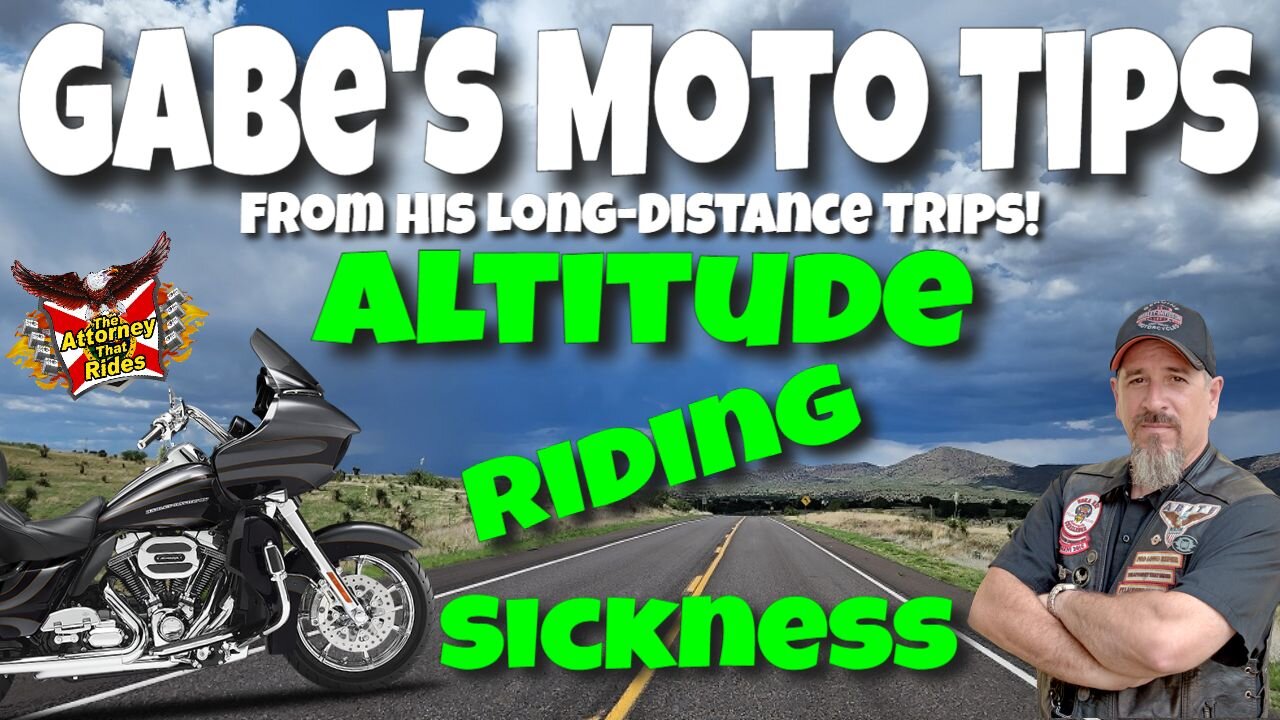 Gabe's Moto Tips: Avoid Altitude Riding Sickness