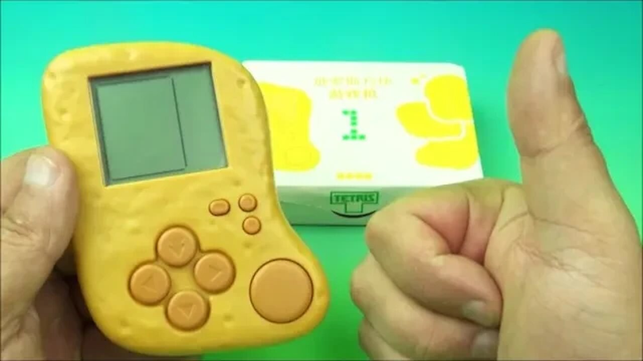 2023 McDONALDS TETRIS HAND HELD CHICKEN McNUGGET DIGITAL GAME VIDEO REVIEW