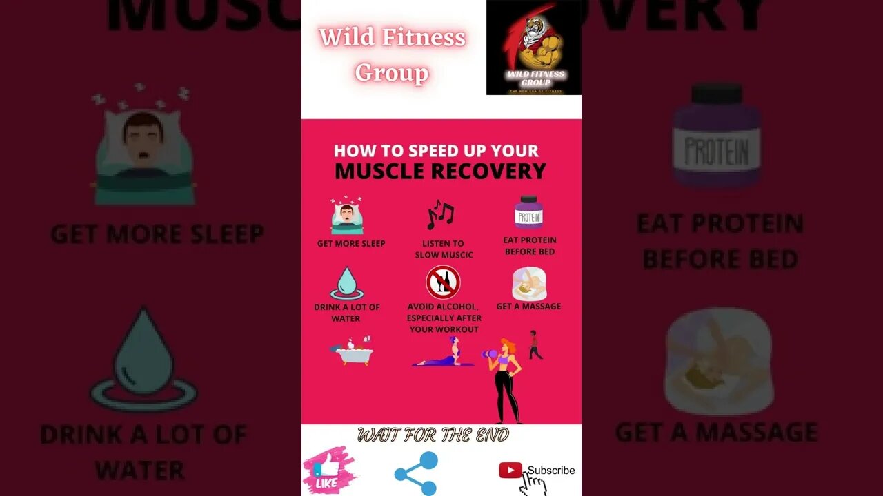 🔥How to speed up your muscle recovery🔥#shorts🔥#wildfitnessgroup🔥30 march 2022🔥