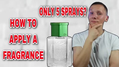 HOW TO APPLY A FRAGRANCE