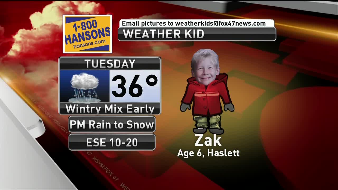 Weather Kid- Zak - 2/12/19