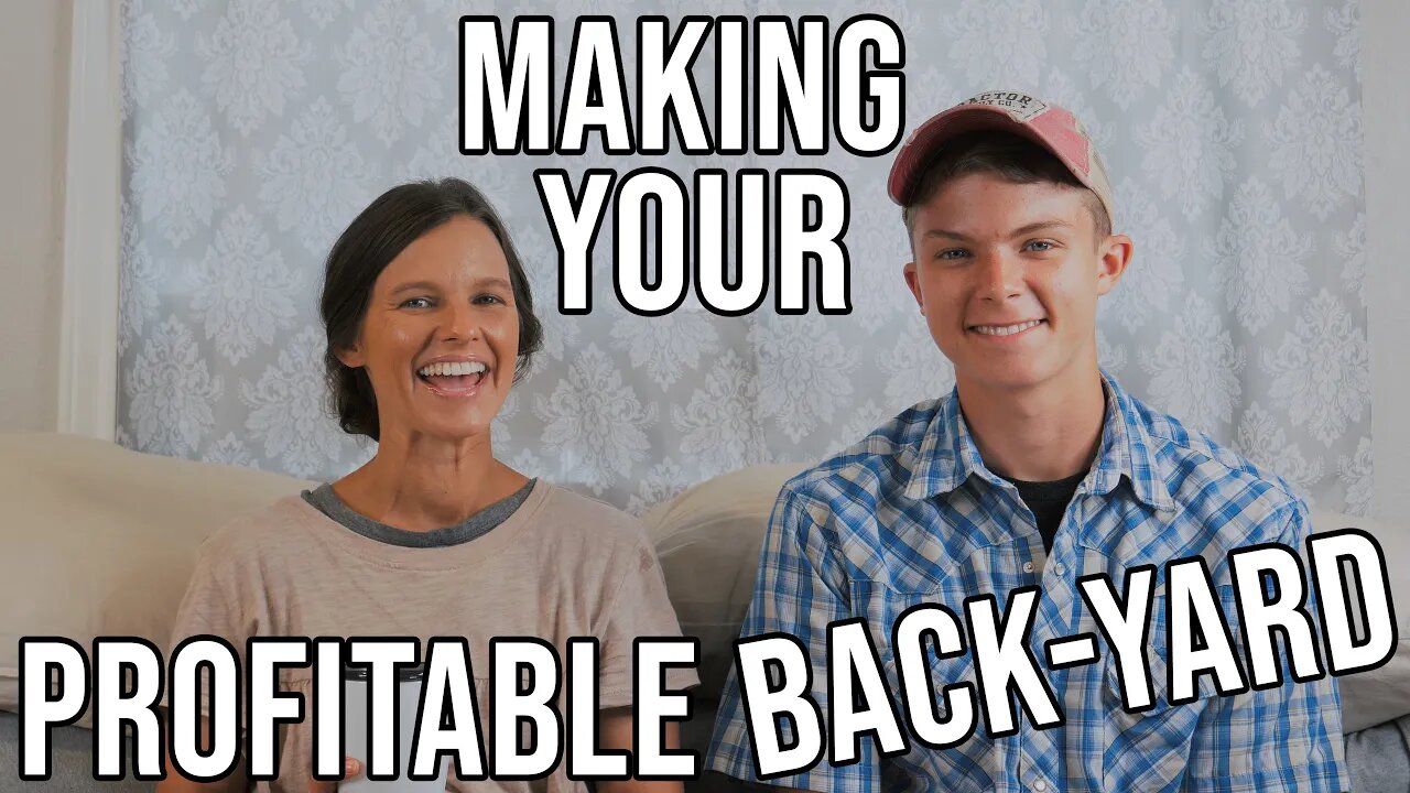 Mom & Son Friday Sit Down Talk! Making Your Back-yard Profitable