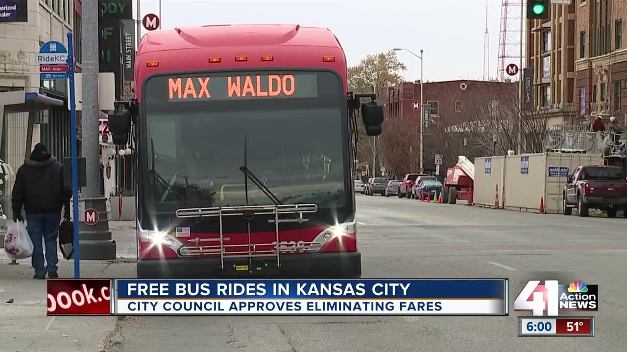 Free bus rides: KCMO City Council approves eliminating fares