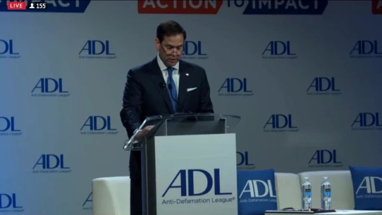 Rubio keynotes the Anti-Defamation League’s 2017 National Leadership Summit