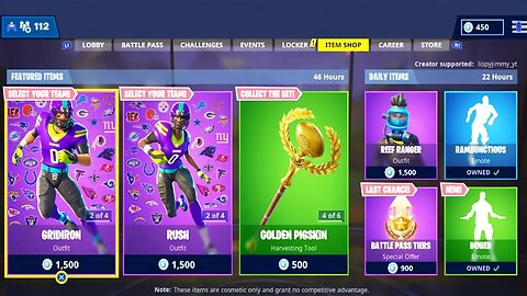 NEW FORTNITE ITEM SHOP UPDATE OUT NOW! (FORTNITE BATTLE ROYALE)