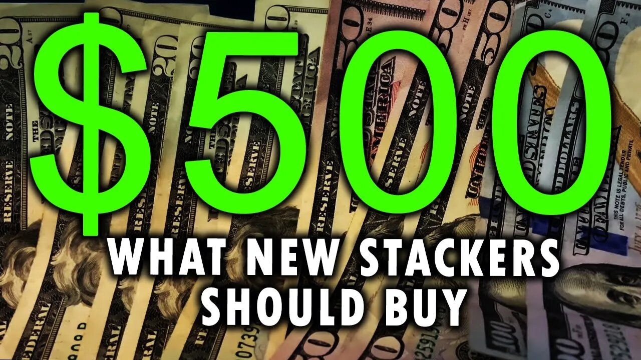 What To Buy For $500 - Advice For New Stackers In 2023