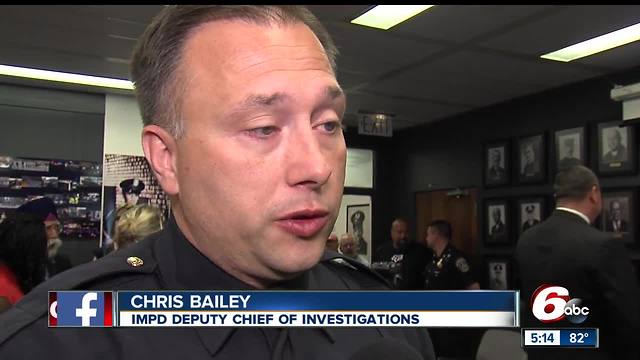 Chris Bailey promoted to IMPD Deputy Chief following James Waters' death