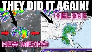 New Mexico Flood & Hurricane HELENE - Asheville! Weather MODIFICATION! In2ThinAir🎯SEE DESC🎯