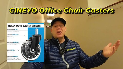 CINEYO Chair Caster Replacement for your Office Chair