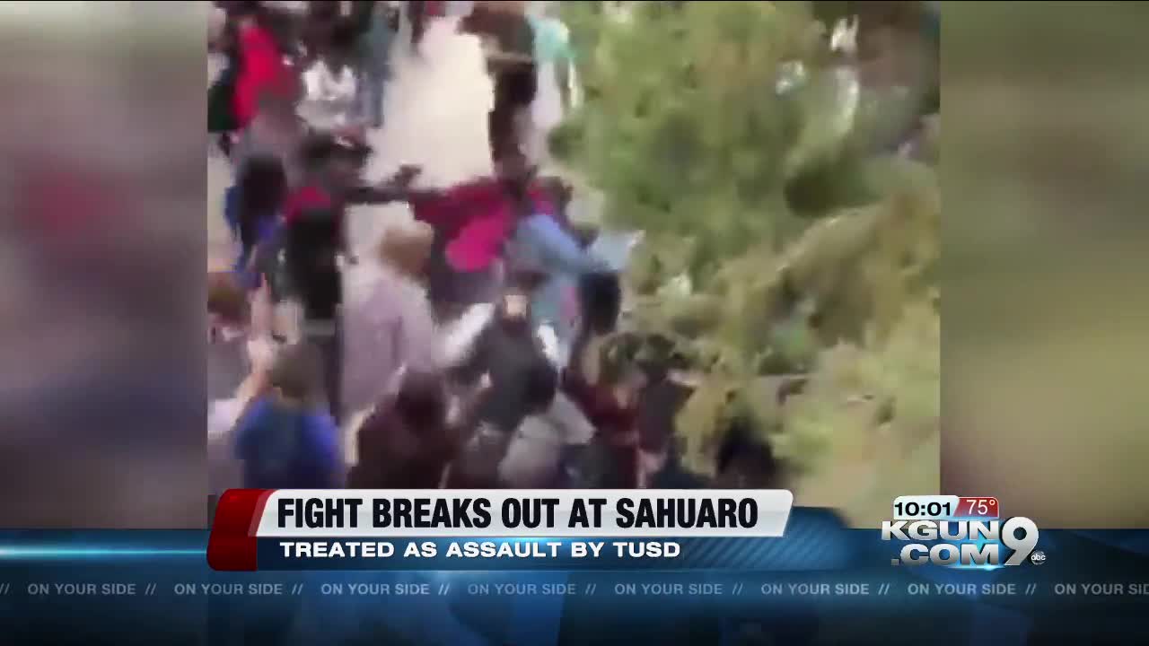 TUSD investigating Sahuaro High School fight