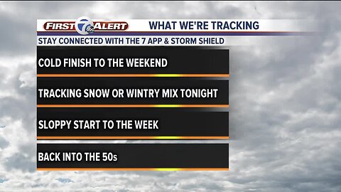 Tracking snow