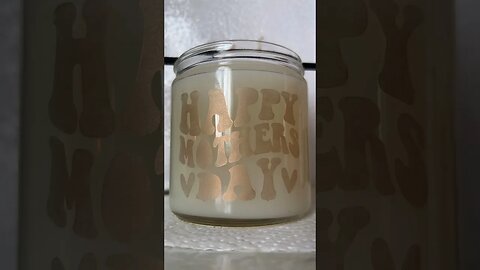 Mother’s Day Gift Idea🕯️🌸#oddlysatisfying #candlemaking #candlebusiness #shorts #timelapse