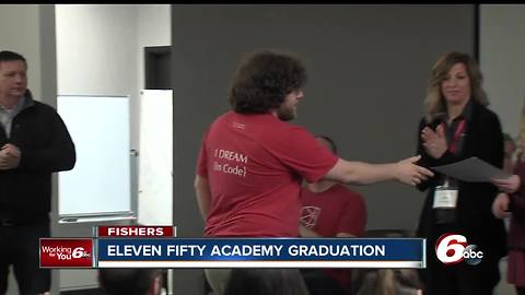 Students in Fishers graduate from coding academy