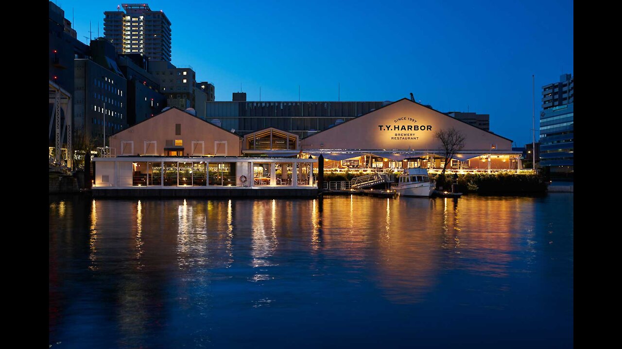 Breathtaking Waterfront Restaurant in Tokyo - T. Y. Harbor in Shinagawa Japan ティー・ワイ・ハーバー