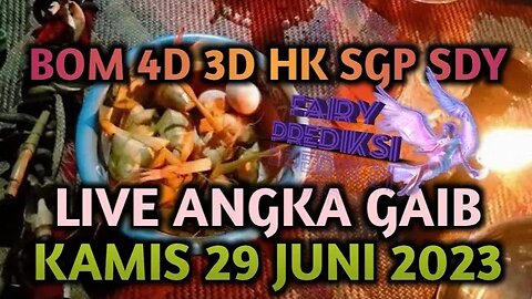 🔴 LIVE ANGKA GAIB KAMIS 29 JUNI 2023 ANGKA TUNGGAL HK SDY SGP