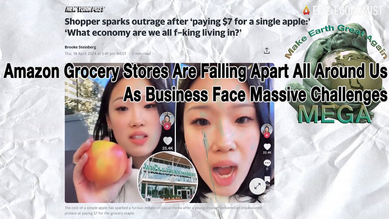 Amazon Grocery Stores Are Falling Apart All Around Us As Business Face Massive Challenges