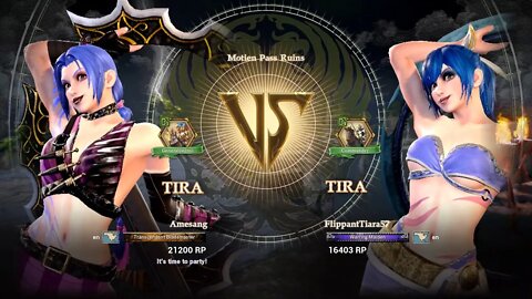 Tira (Amesang) VS Tira (FlippantTiara57) (SoulCalibur™ VI: Online)