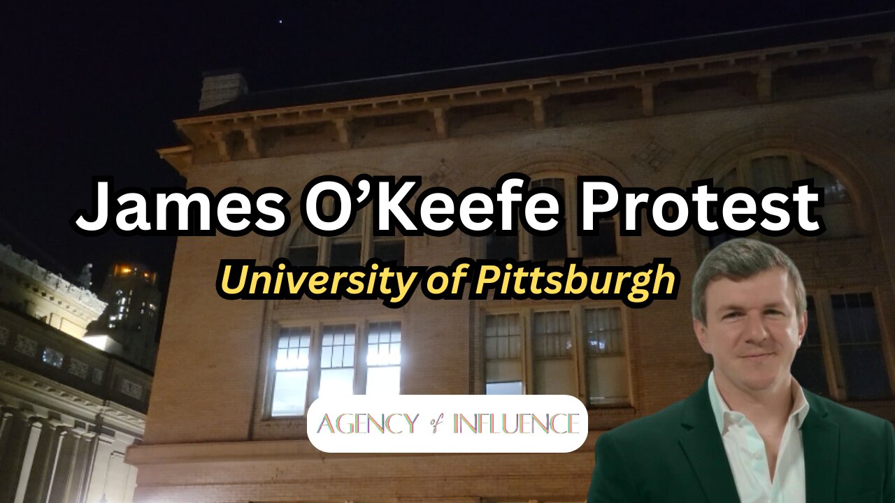 James O'Keefe Protest | Univ of Pittsburgh