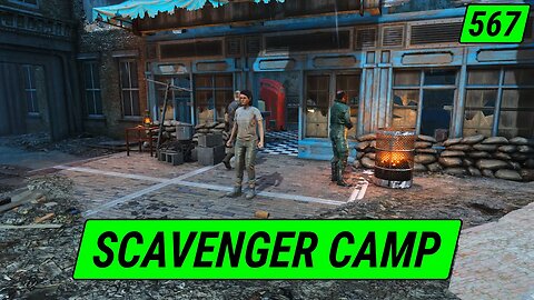 The SCAVENGER Camp | Fallout 4 Unmarked | Ep. 567