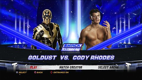 WWE '12 - Goldust vs. Cody Rhodes