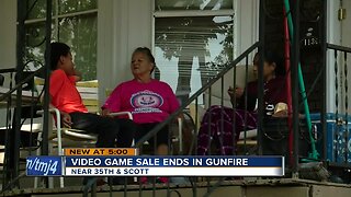 Video game sale ends in gunfire near 35th and Scott