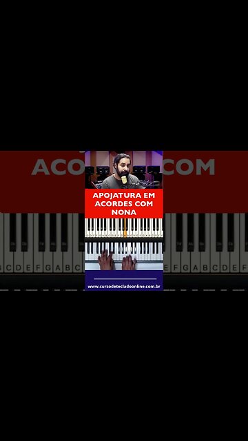 Apojatura em acordes com nona