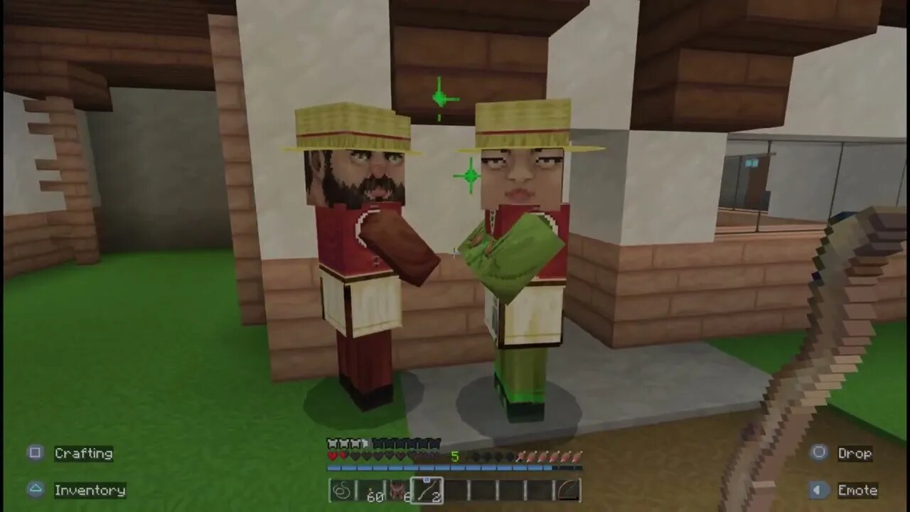 WORKING ON THE FARM TELLING FUNNY STORIES | MINECRAFT #2