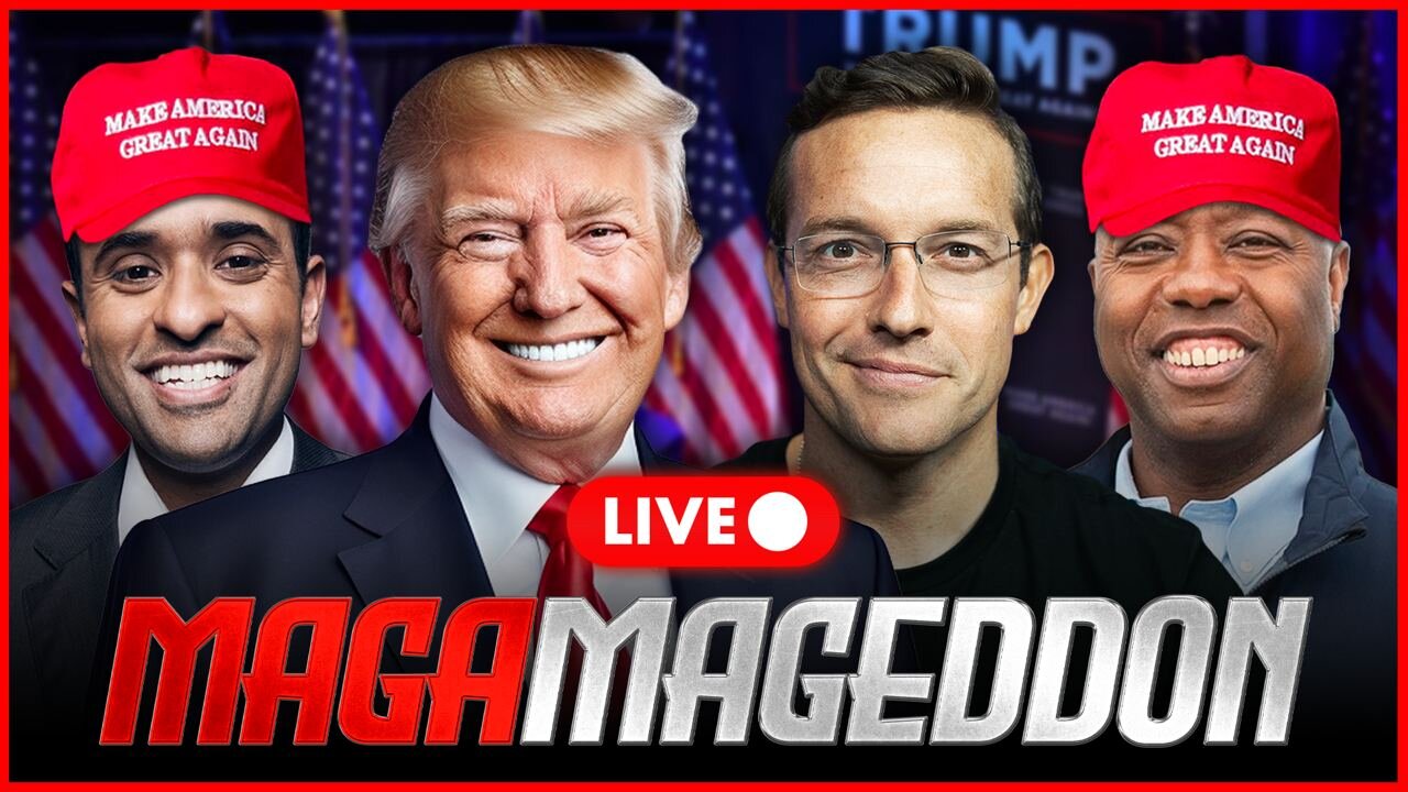 MAGA-MAGEDDON: Vivek, Don Jr, Trump LIVE On-Stage at MAGA Rally Right NOW | AMERICA FIRST UNITED 🚨