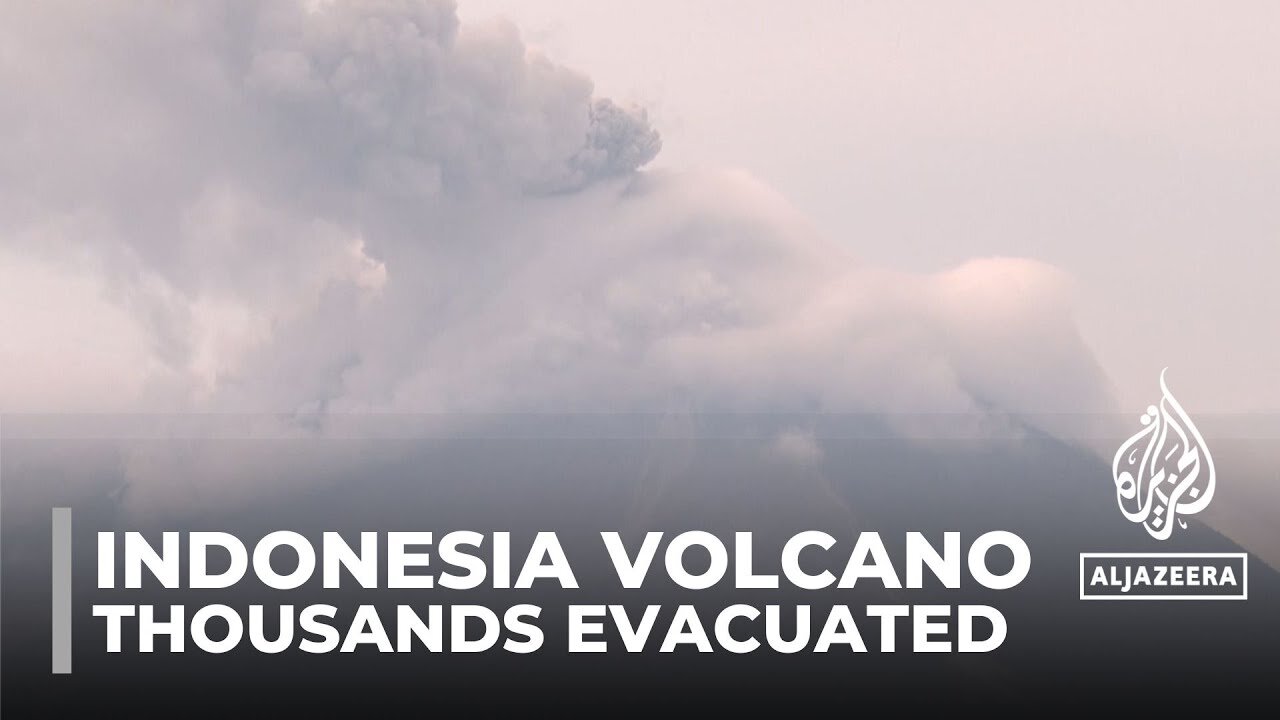 Indonesia volcano: Thousands evacuated due to increased activity