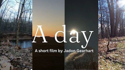 A day protrayed by timelapses