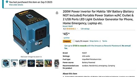 ABSOLUTE PRODUCT FAIL - Don't buy this thing :/ Makita 200 Watt Inverter