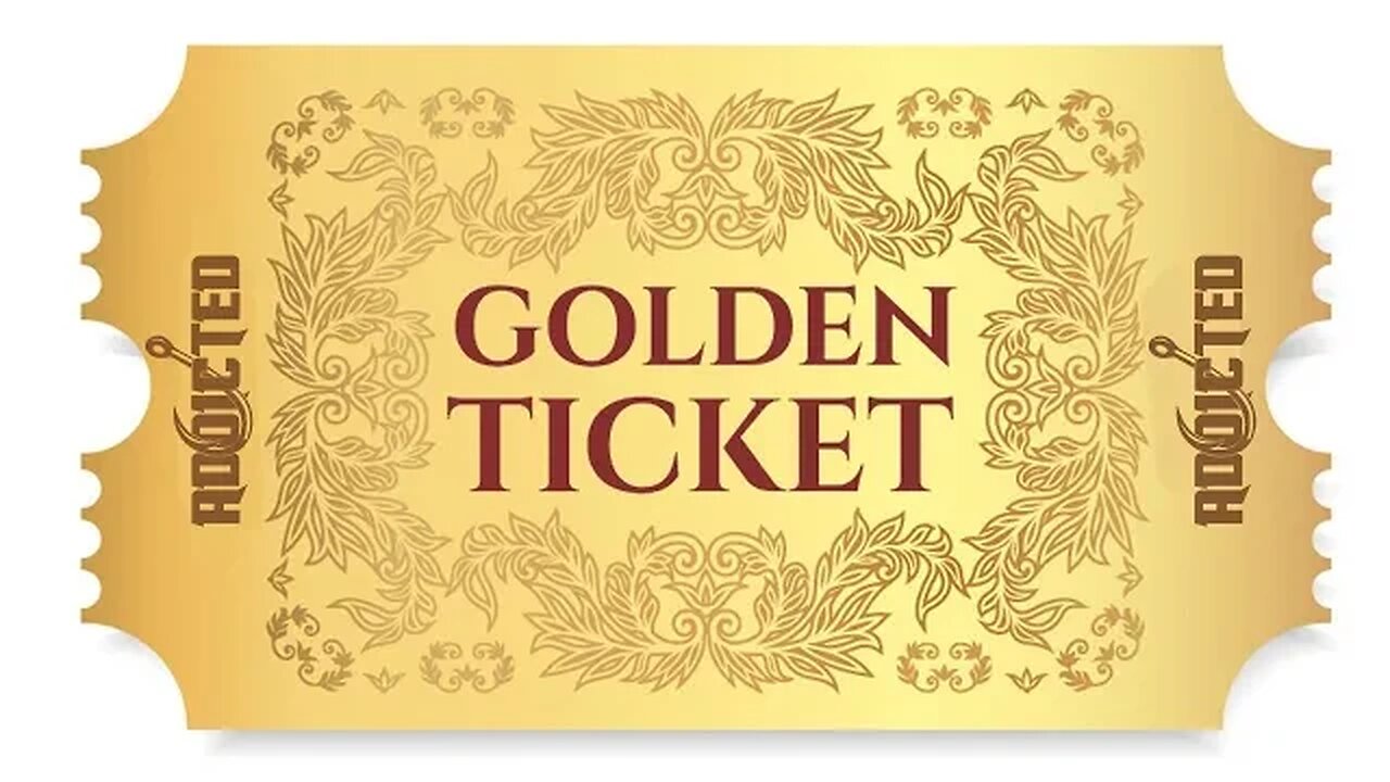 Live GOLDEN TICKET Drawing!