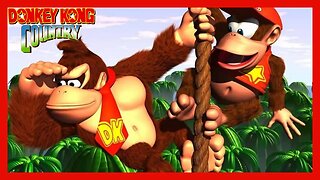 GAMEPLAY DONKEY KONG COUNTRY - Clássico do Super Nintendo!