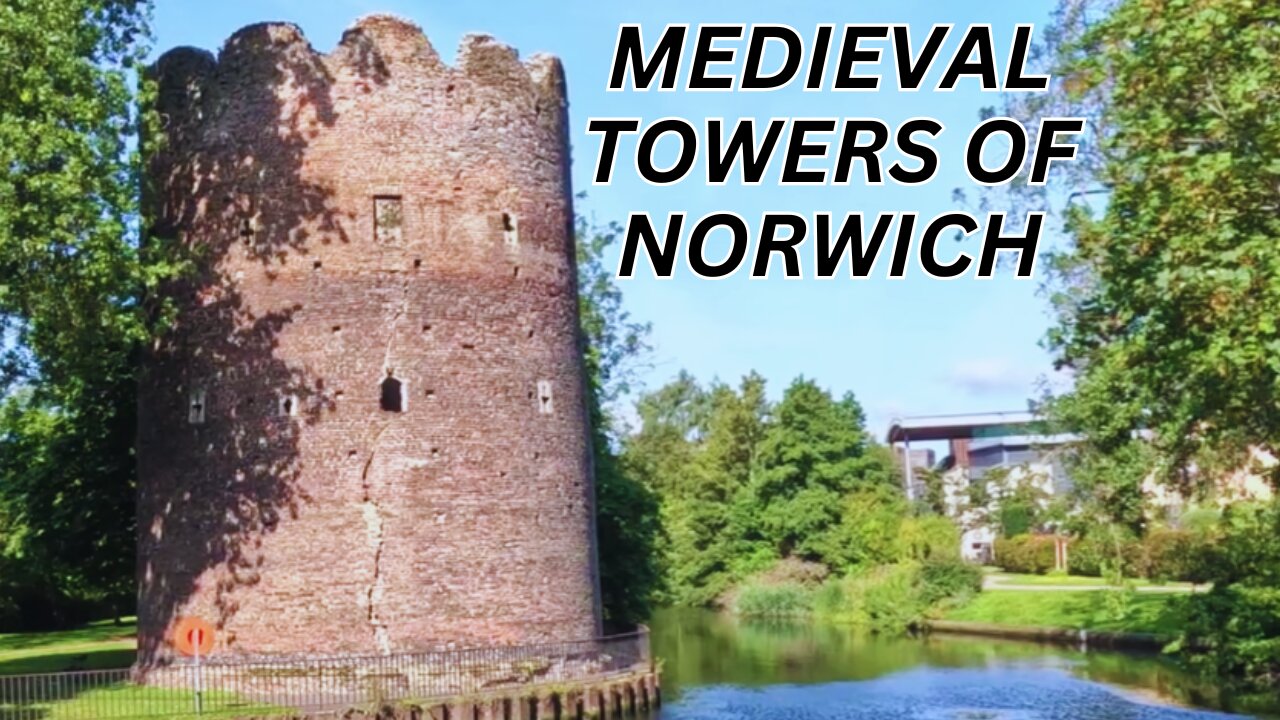 QUIETLY EXPLORING THE MEDIEVAL NORWICH WALL AND TOWERS