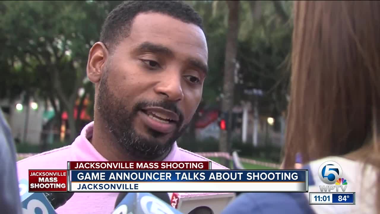 Video game announcer witnesses deadly Jacksonville shooting