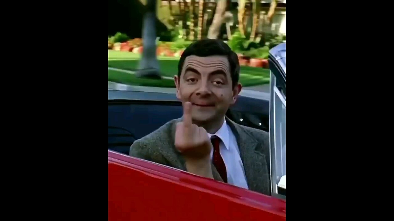 MR BEAN MIDDLE FINGER 🤪🤪🤪😀😁