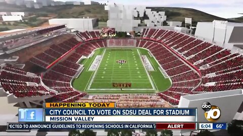 San Diego City Council to vote on SDSU deal for stadium