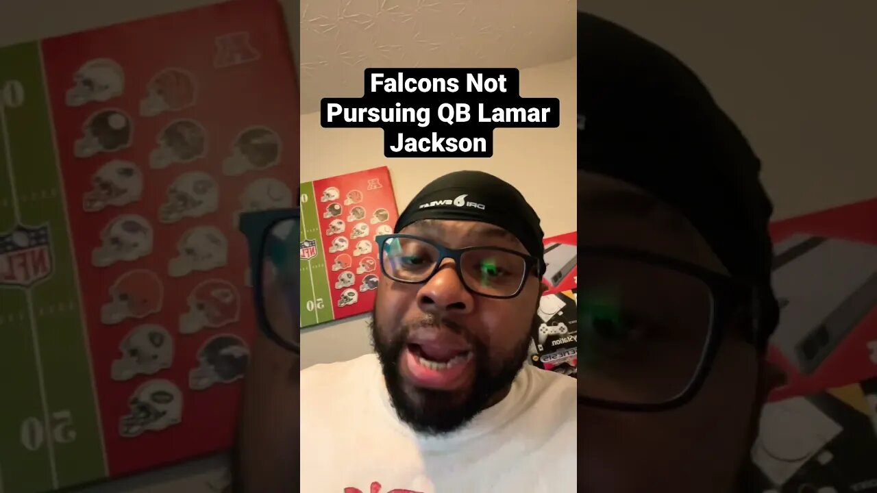 Falcons Not Pursuing QB Lamar Jackson