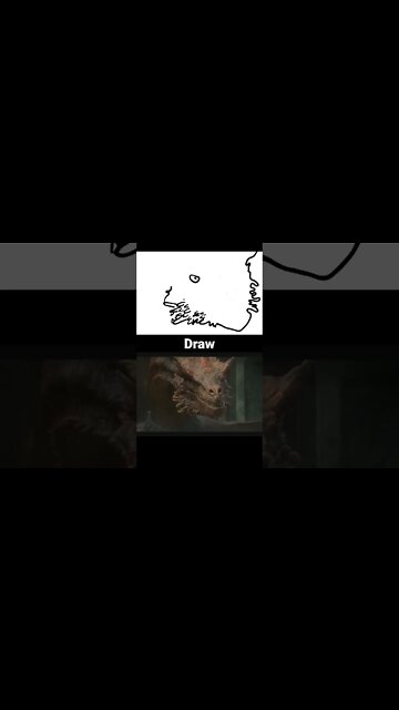 Draw a Dragon from House of the Dragon! #houseofthedragon #houseofdragon #dragon