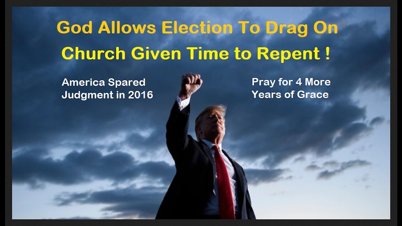 God Allows Election to Drag On to Give Church Chance to Repent - Marcus Rogers [mirrored]