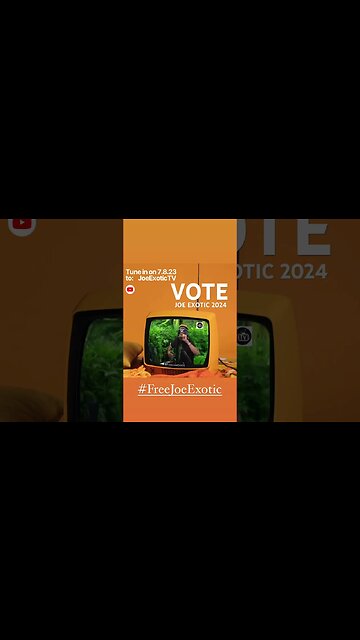 Vote Joe Exotic 2024 “What do you have to lose?”