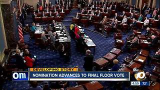 Nomination advances to final floor vote