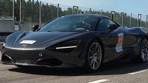 POV 720 HP McLaren 720S Track Attack on Mantorp Park, Sweden [4k]