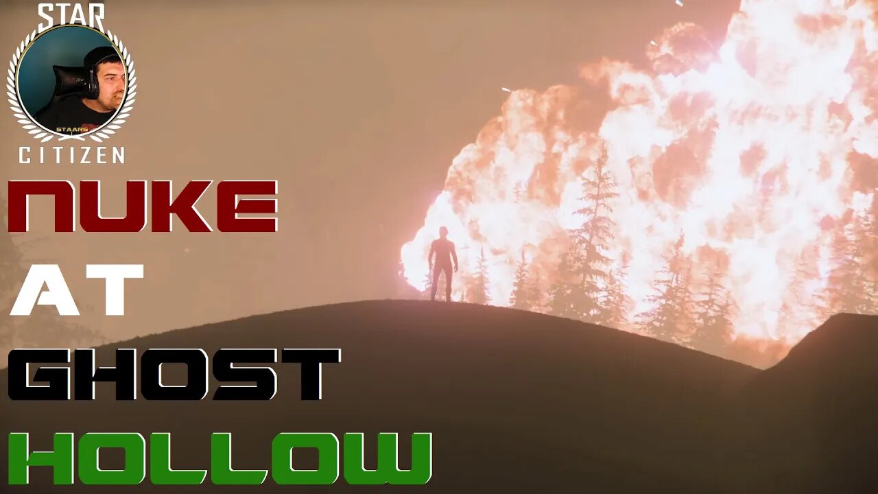 Nuked At Ghost hollow - Star Citizen