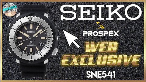 Web Exclusive! | Seiko Prospex Street Series 200m Solar Diver SNE541 Unbox & Review