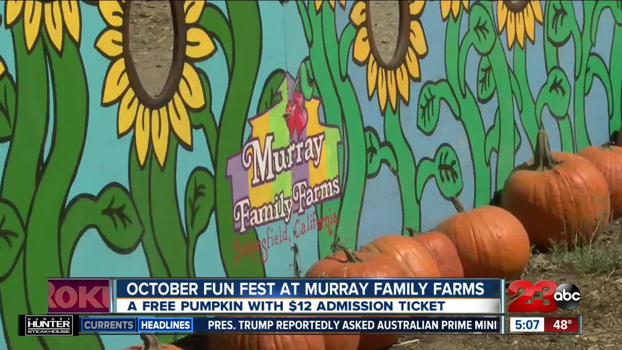 October Fun Fest Returns at Murray Family Farms