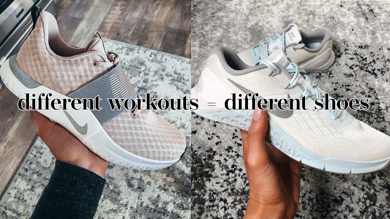 WHICH SHOES TO WEAR FOR EACH WORKOUT | leg day, running, hiit | Best Workout Shoes For Women