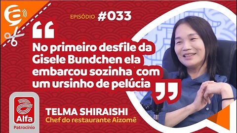 No primeiro desfile da Gisele Bundchen ela embarcou sozinha com um ursinho de pelúcia